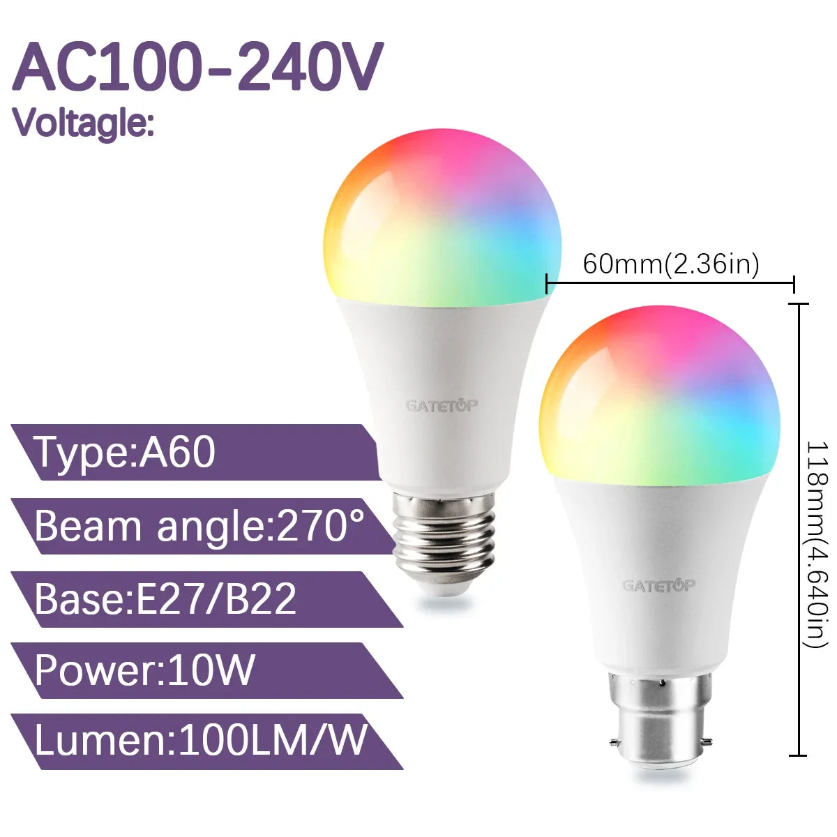 LED RGB Bulb